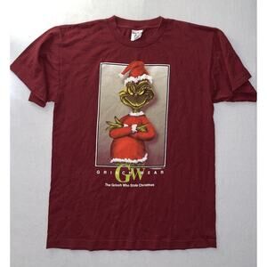 Vintage 1997 Dr. Seuss Grinch Wear Calvin Klein Parody‎ T-shirt Size Large RARE